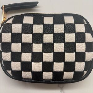 Universal Thread Black Textured Coin Purse